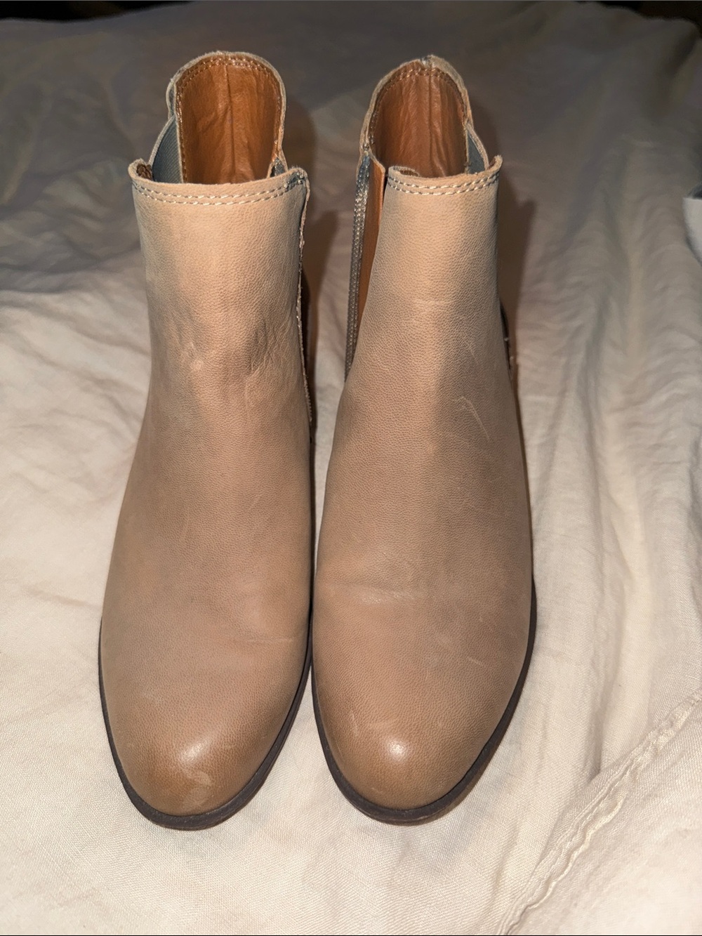 Lucky Brand Leather booties NWOT